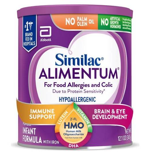 Similac Alimentum Hypoallergenic Infant Formula Powder 12.1 oz