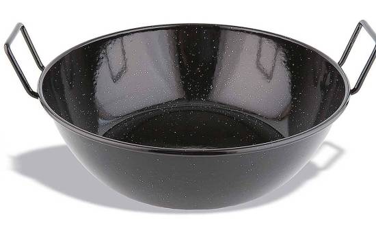 La Ideal Sartén Honda Esmaltada con Asas 26 cm