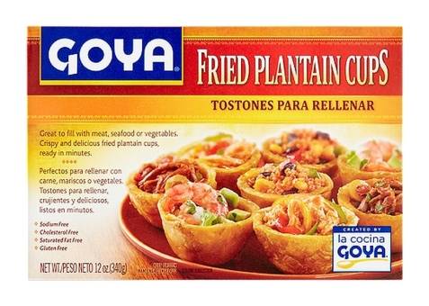 Goya Fried Plantain Cups / Tostones para Rellenar 24 oz