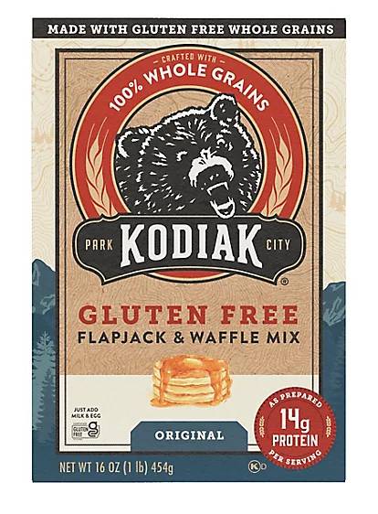 Kodiak Gluten Free Frontier Oat Flapjack & Waffle Mix 18 oz