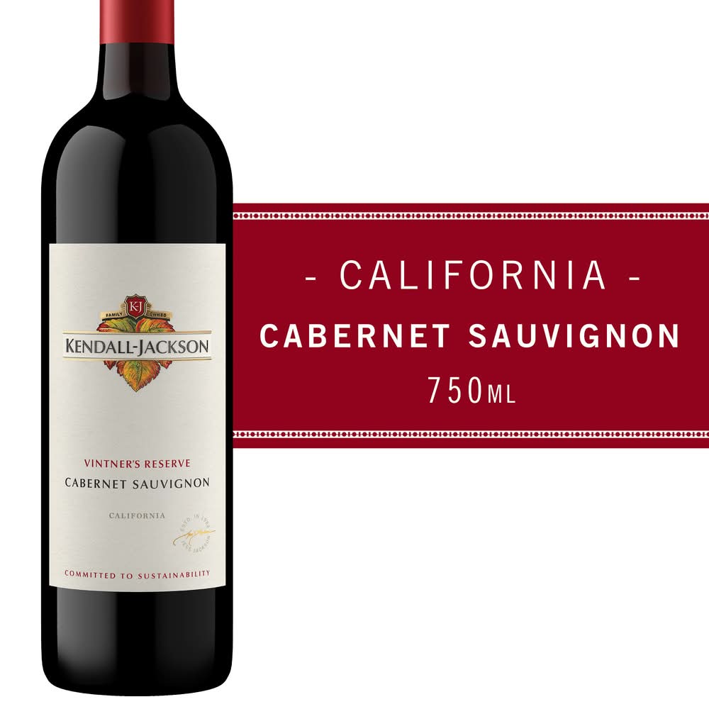 Kendall Jackson Vintner's Reserve Cabernet Sauvignon 750 ml