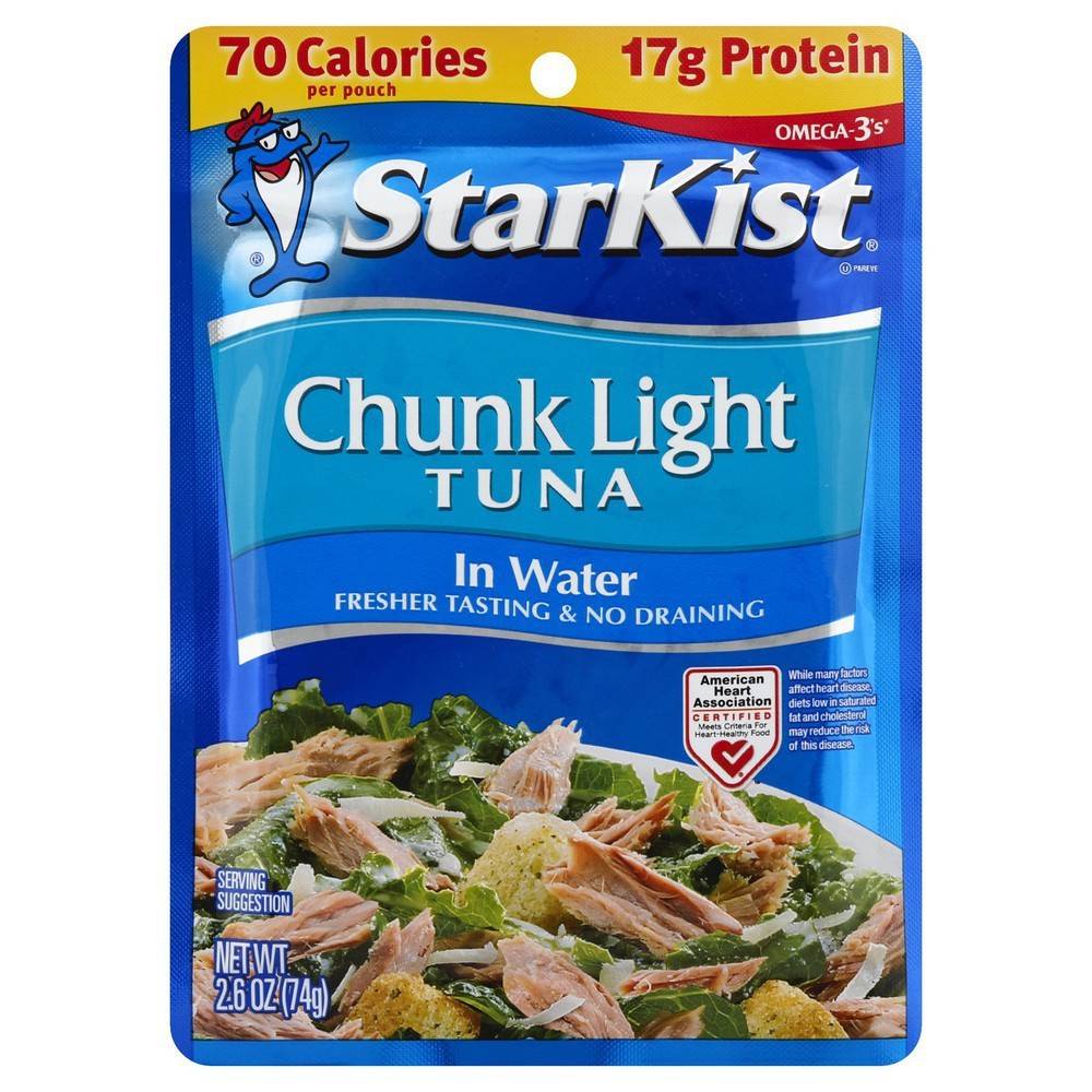 Starkist Chunk Light Tuna in Water  2.6 oz