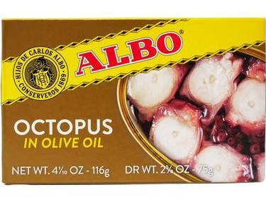 Albo Pulpo en Aceite de Oliva 4 oz