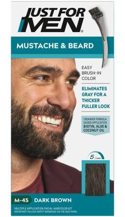 Just for Men Moustache & Beard Dark Brown M-45