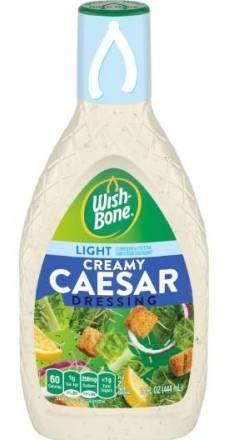 Wish-Bone Light Creamy Caesar Dressing 15 oz