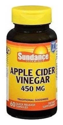 Sundance Vitamins Apple Cider Vinegar 450mg