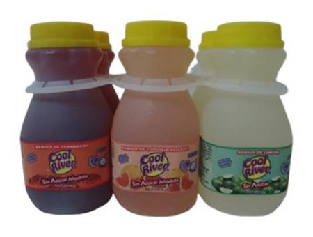 Cool River 6 Pack China/Uva/Frutas Sin Azúcar Ańadida