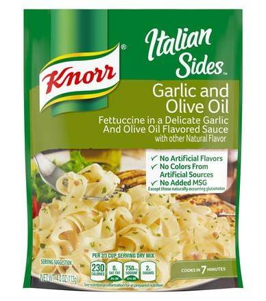 Knorr Italian Sides Garlic and Olive Oil 4.1 oz.