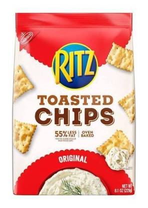 Ritz Toasted Chips Original  Family Size 11.4 oz