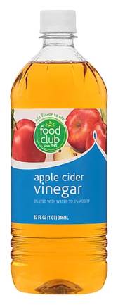 Food Club Apple Cider Vinegar 32 oz