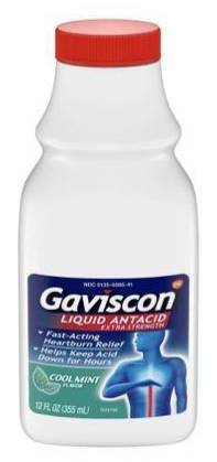 Gaviscon Extra Strength Liquid Cool Mint 12 oz