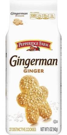 Pepperidge Farm Gingermen Cookies 6 oz