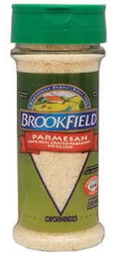 Brookfield Grated Parmesan Cheese 3 oz