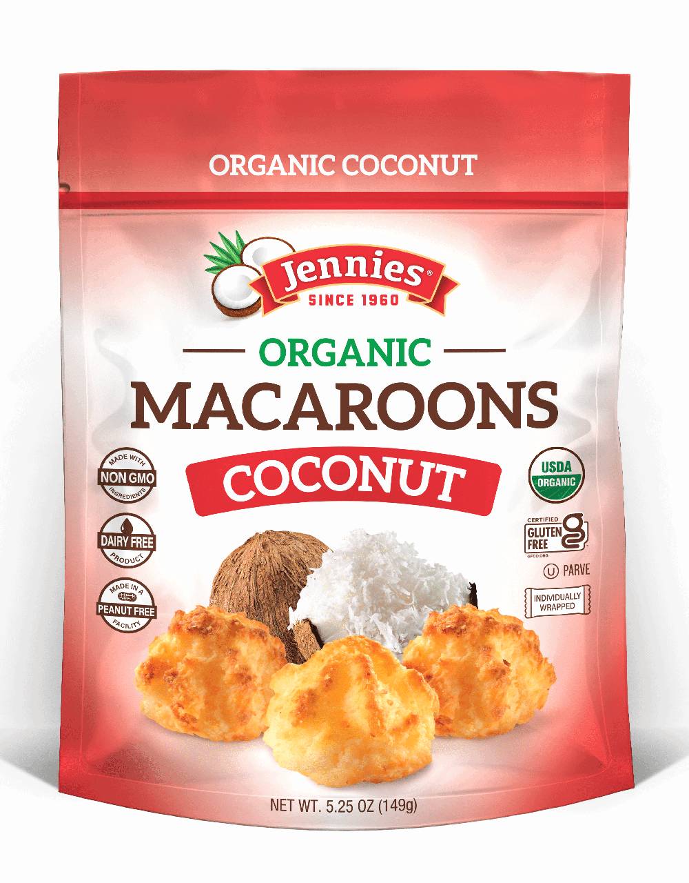 Jennie’s Organic Coconut Macaroons 5.25 oz