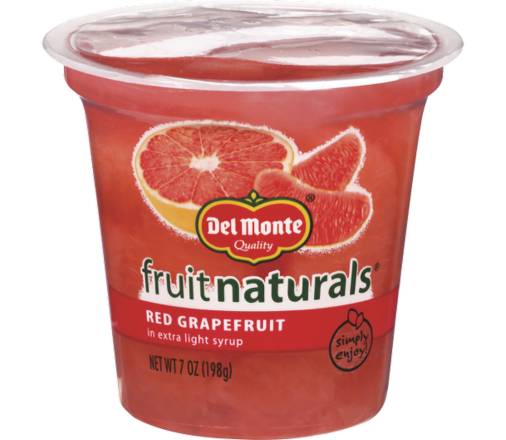 Del Monte Naturals Red Grapefruit in Extra Light Syrup 7 oz