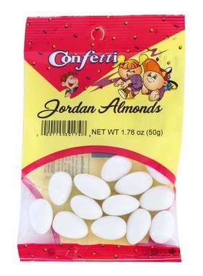 Confetti Jordan Almonds 1.76 oz