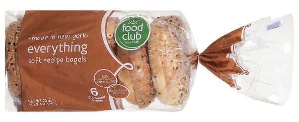 Food Club Everything Bagels 20 oz