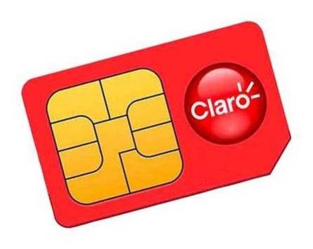 Claro Prepaid SIM 4G LTE Card (Regular, Micro or Nano)