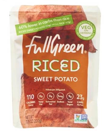Full Green Riced Sweet Potato 7.05 oz