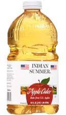 Indian Summer Apple Cider 64 oz