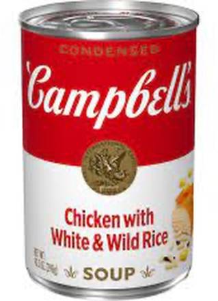 Campbell´s Chicken with White and Wild Rice Soup 10.5 oz