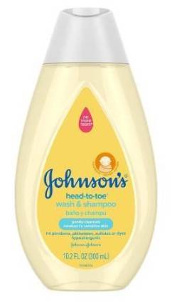 Johnson’s Head-to-Toe Wash & Shampoo 10.2 oz