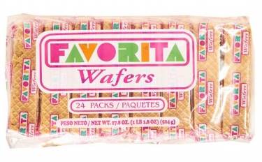 Favorita Wafers 17.8 oz