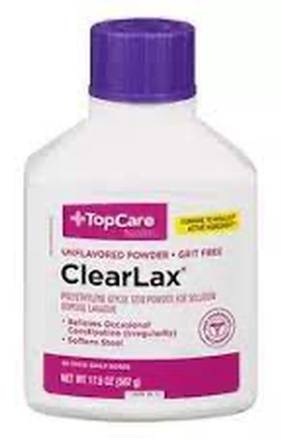 TopCare Health Clear Lax Unflavored Grit Free 17.9 oz