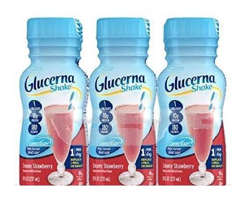 Glucerna Creamy Strawberry Shake 6-8 oz