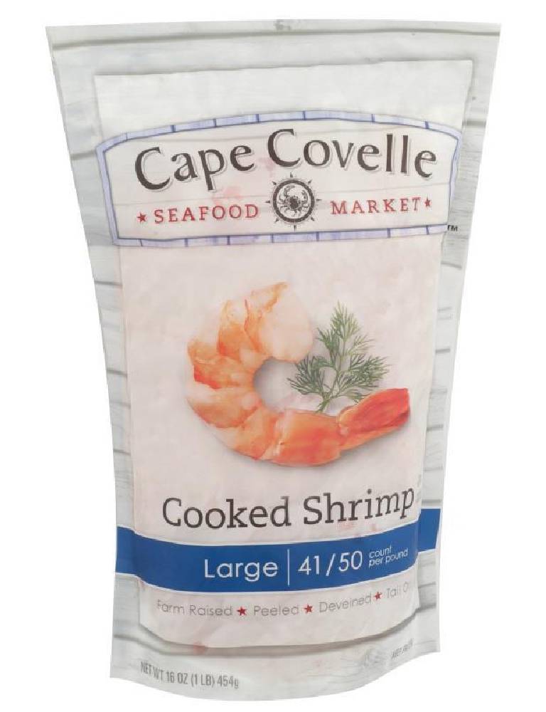 Cape Covelle Cooked Shrimp 41-50 1 lb