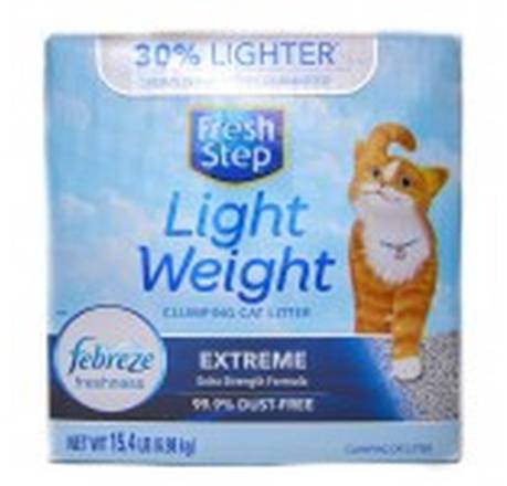 Fresh Step Febreze Light Weight Clumping Cat Litter 15.4 lbs