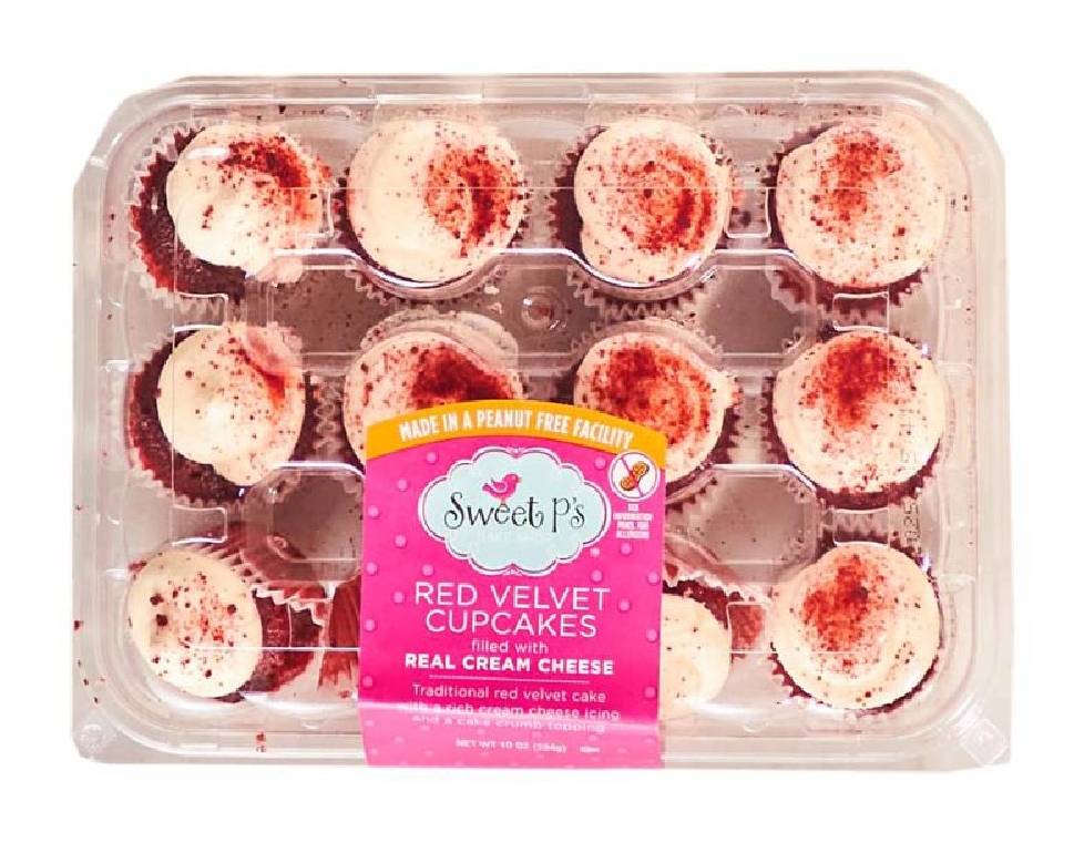 Sweet P's Red Velvet Cupcakes 10 oz
