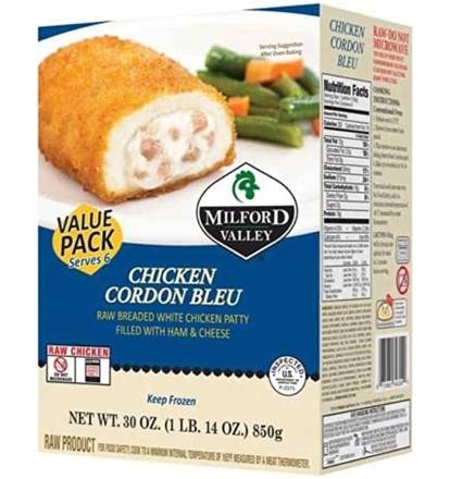 Milford Valley Chicken Cordon Bleu 30 oz