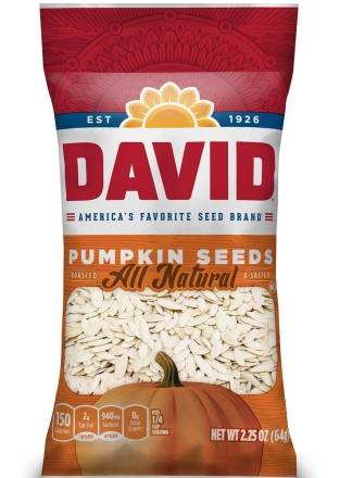 David Salted & Roasted Pumpkin Seeds