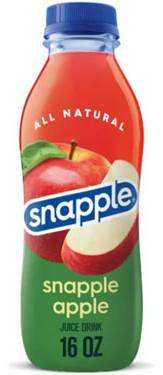 Snapple Apple Juice 16 oz