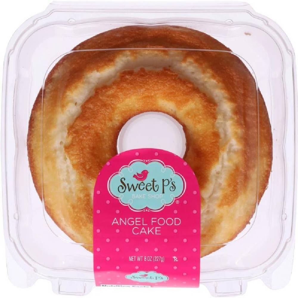 Sweet P's Angel Food Cake 8 oz