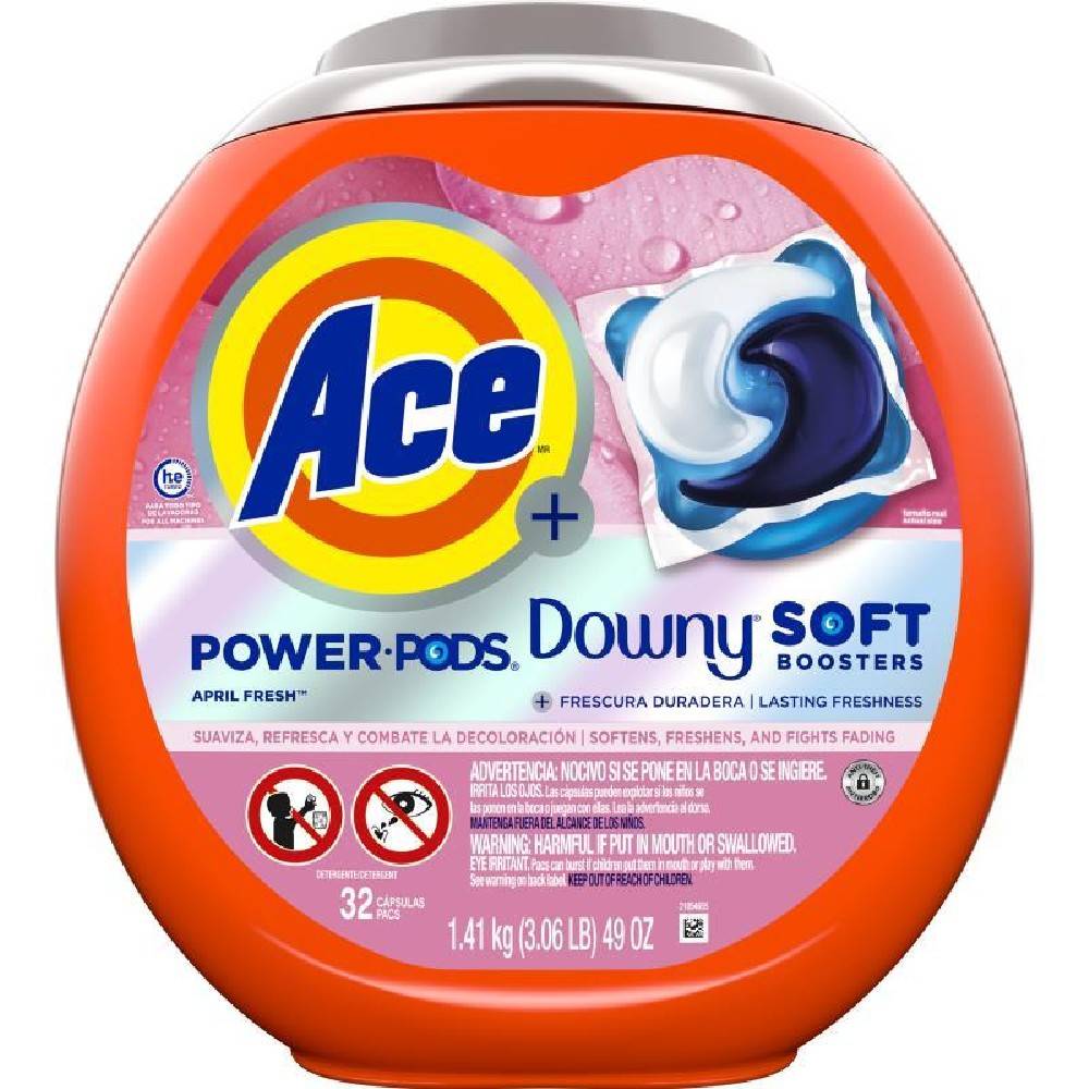 Ace Pods 4 en 1 Downy 32 ct