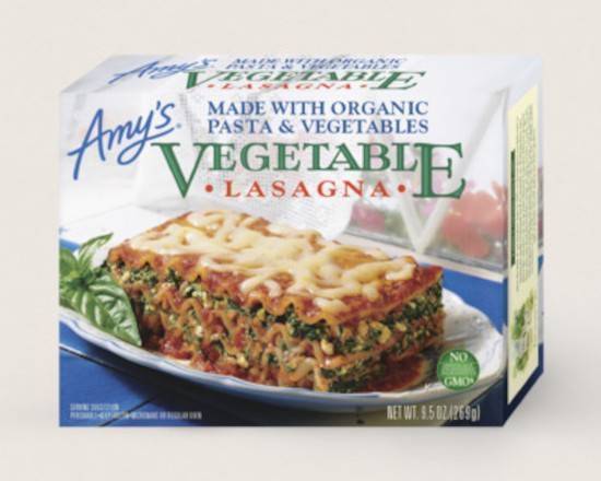 Amy’s Vegetable Lasagna 9.5 oz