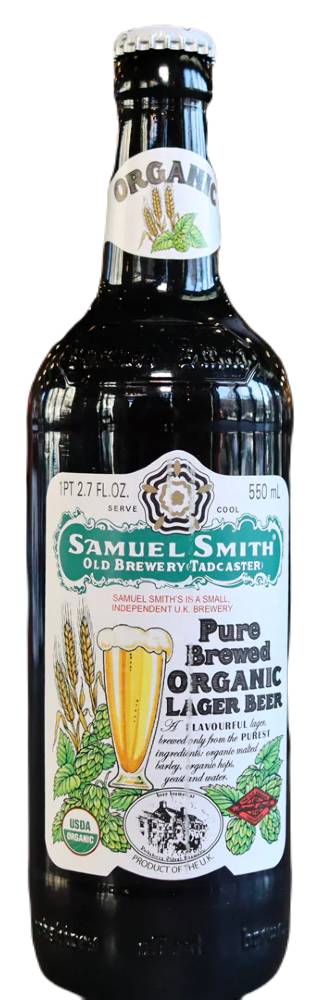 Samuel Smith Pure Brewed Organic Larger Beer 12 oz