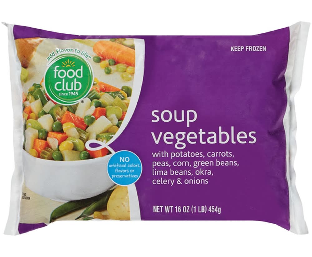 Food Club Soup Vegetables 16 oz