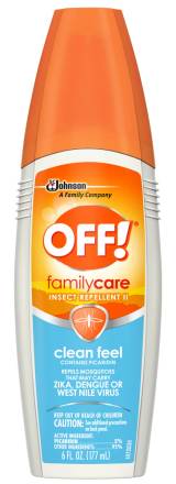 Off! Family Care Clean Feel Insect Repellent 6 oz