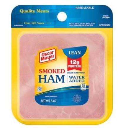 Oscar Mayer Smoked Ham 6 oz