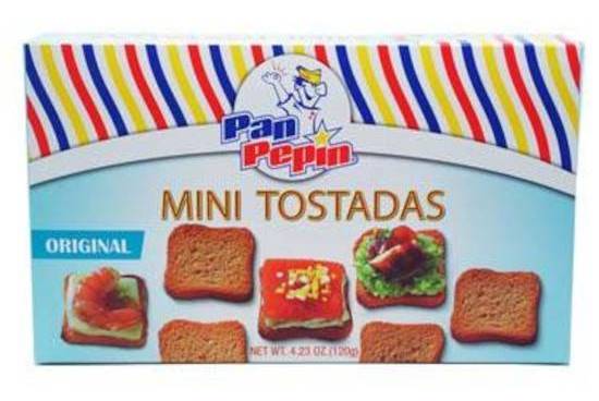 Pepín Pan Mini Tostadas Original 4.23 oz