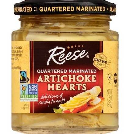 Reese Quartered Marinated Artichoke Hearts 7.5 oz