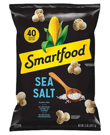 SmartFood Sea Salt Popcorn 5 oz