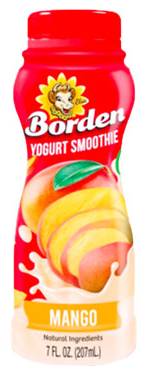 Borden Yogurt Smoothie Mango 7.6 oz