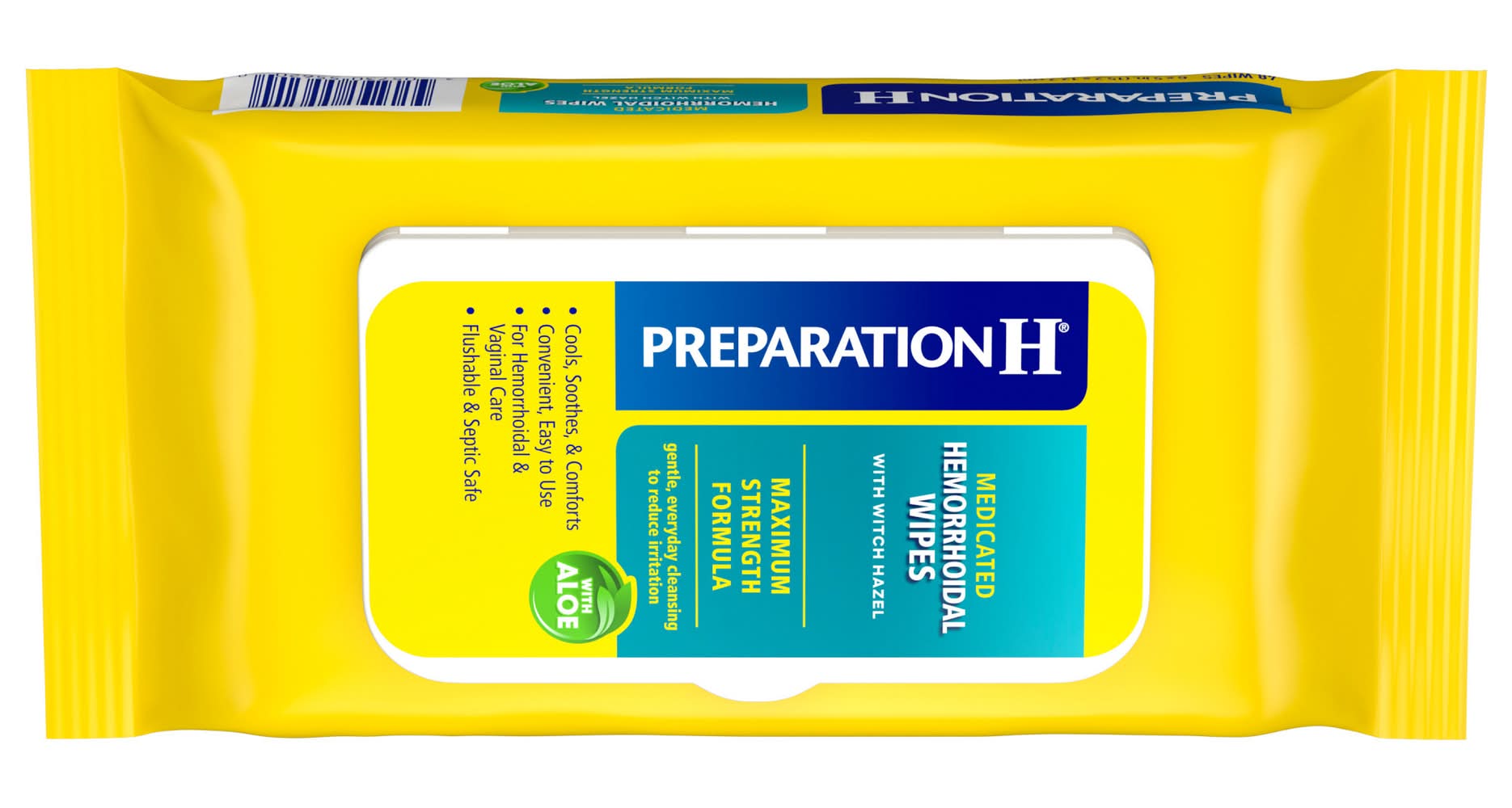 Preparation H Hemorrhoidal Wipes 48 ct
