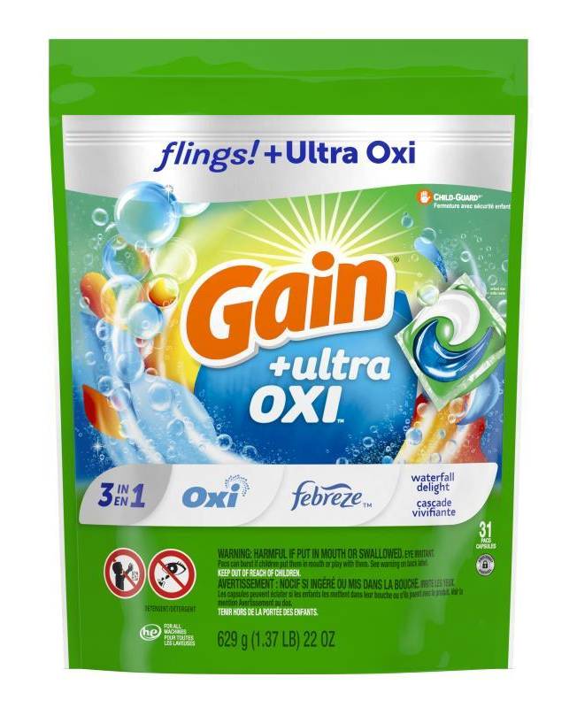Gain Flings! + Ultra Oxi 31 ct