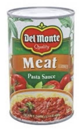 Del Monte Meat Pasta Sauce 24 oz