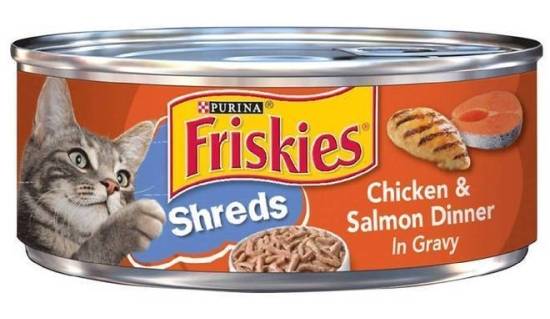 Friskies Shreds With Beef In Gravy  5.5 oz